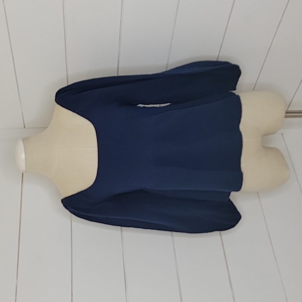 UNIVERSAL THREAD large navy baby doll top 100% cotton